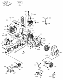 Engine Assembly Diagram and Parts List for 34001 280000001-280999999 - 2008 Lawn Boy Snow Blower
